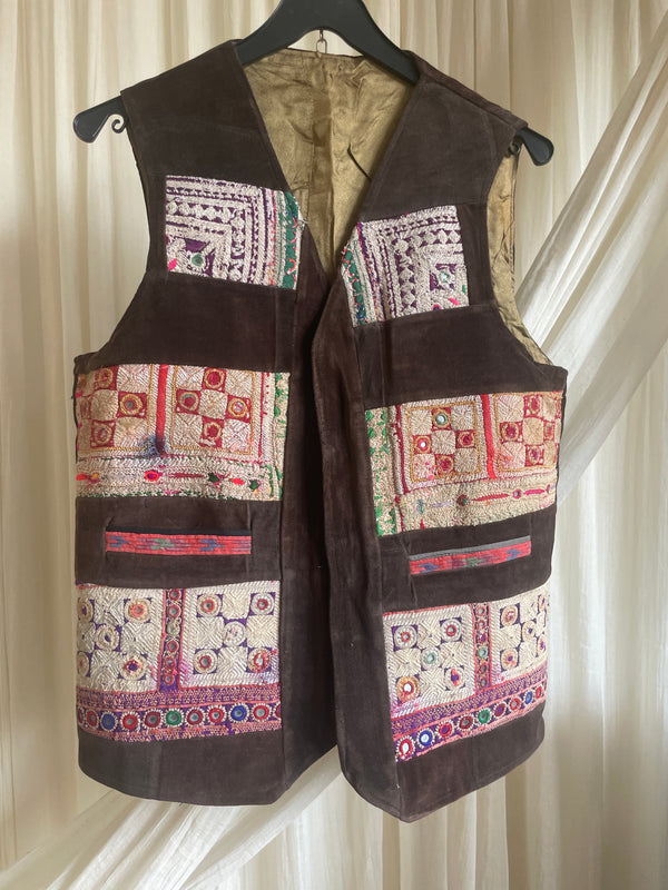 Brown Mirror Waistcoat