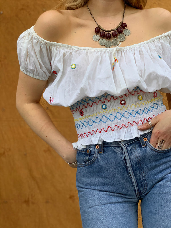 Daisy Milkmaid Blouse