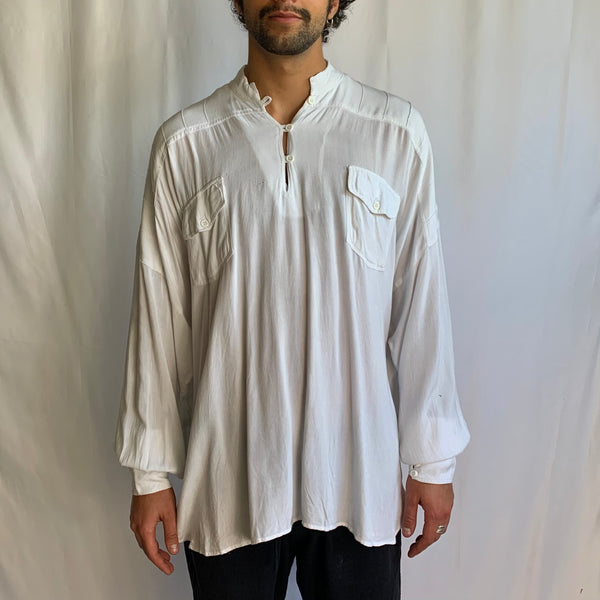 Romeo White Pocket Shirt