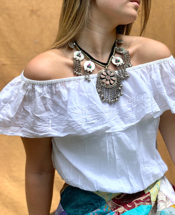 Off Shoulder Prairie Top