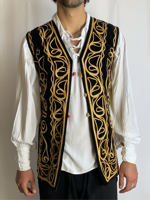 Maharaja Velvet Waistcoat