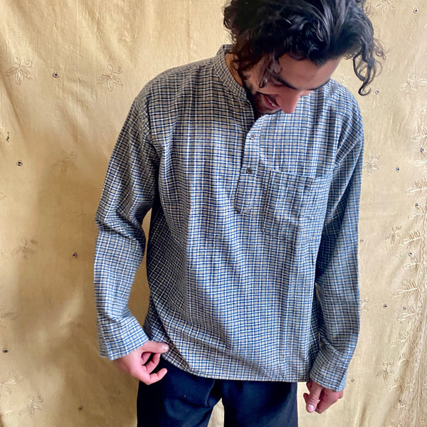 Brushed Cotton Check Shirt